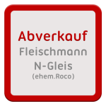 Fleischmann N-Gleis ohne Bettung (ex Roco)