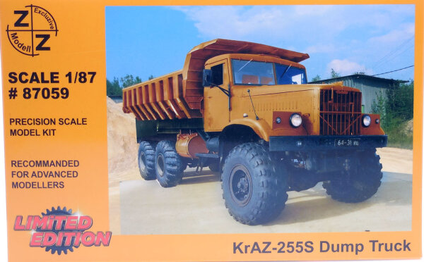 Kraz-255 S  Hinterkipper   Bausatz