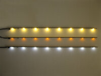 LED-Waggonbeleuchtung, warmweiß