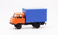 IFA Robur LO 3000 orange, Stahlkoffer bl