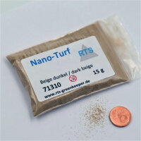 Nano-Turf  beige dunkel  15 g, Beutel