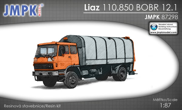 LIAZ 110.850   Müllfahrzeug  BOBR