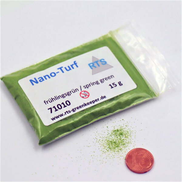 Nano-Turf   hellgrün,  15 g, Beutel