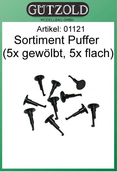 Sortiment Puffer H0 (10 Stück)
