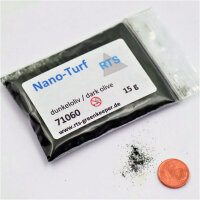 Nano-Turf  dunkeloliv  15 g, Beutel