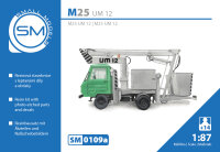 Multicar M25 UM12 Montagemast ,   Bausatz