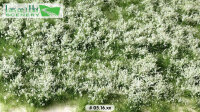 Blütenbüschel weiß   (15x21cm)
