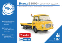 Barkas  B1000 Abschleppwagen     Bausatz für Aufbauten