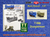 Miststreu-Anhänger  T088, Bausatz  (TT)