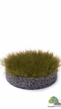 Gras Flock 12 mm  Olivegrün